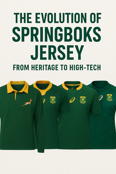 The Evolution of the Springboks Jersey: From Heritage to High-Tech