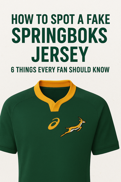 How to Spot a Fake Springboks Jersey – 6 Things Every Fan Should Know